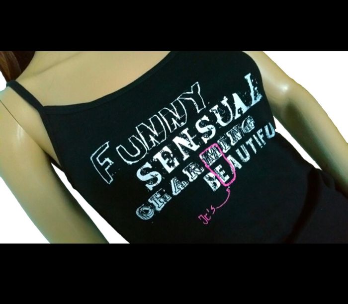 Débardeur message Y2K - photo numéro 2