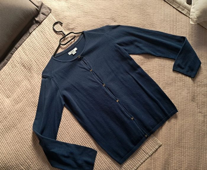 Gilet bleu marine