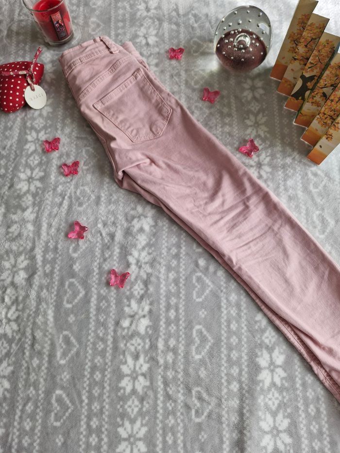 Jeans rose slim - photo numéro 2