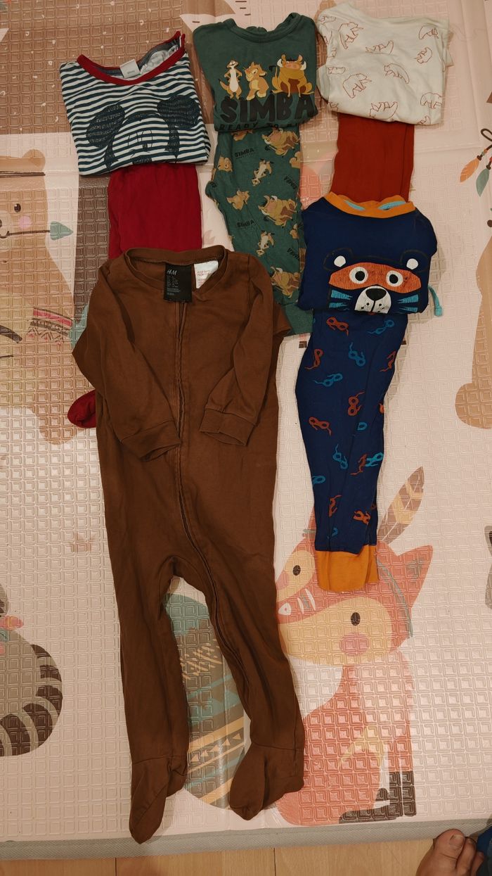 Lot pyjamas léger