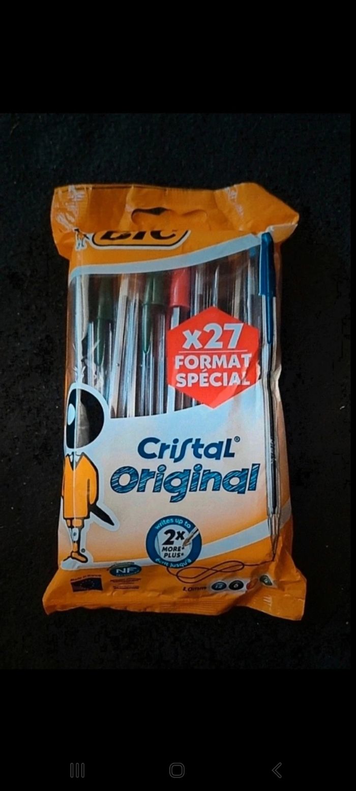 Stylos bic cristal original (27)