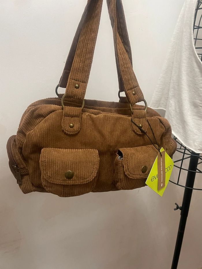 Sac à main de grande marque marron zalando Even&odd - photo numéro 10