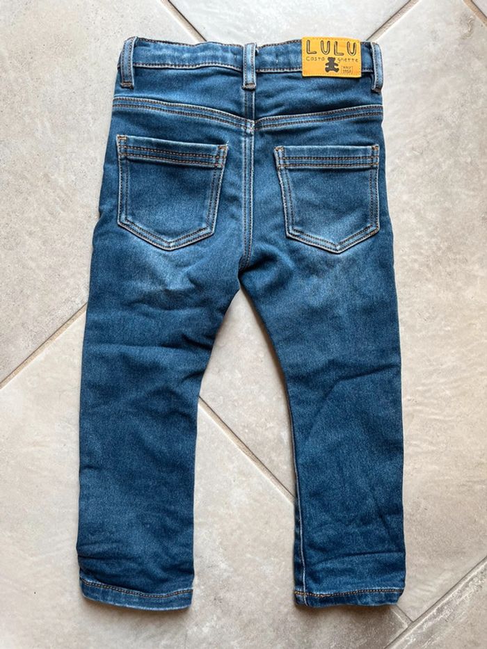 Pantalon jean’s Lulu Castagnette bébé garçon taille 24 mois - photo numéro 4