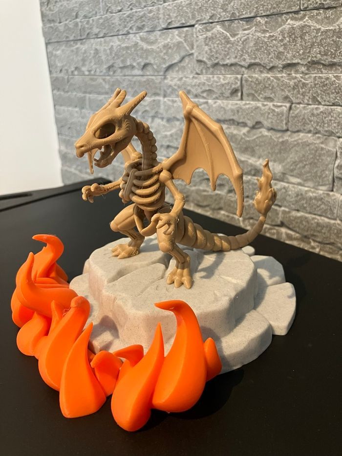 Figurine dracofeu Pokémon - photo numéro 1
