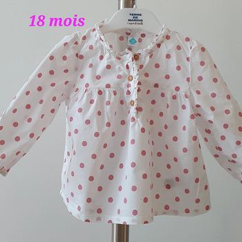 Blouse tex 18 mois