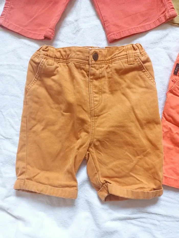 Lot de 6 short / bermudas 24 mois - photo numéro 2