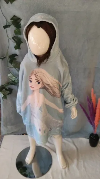 Poncho-Pyjama 5 ans