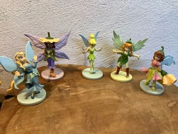 Lot figurines fée clochette disney