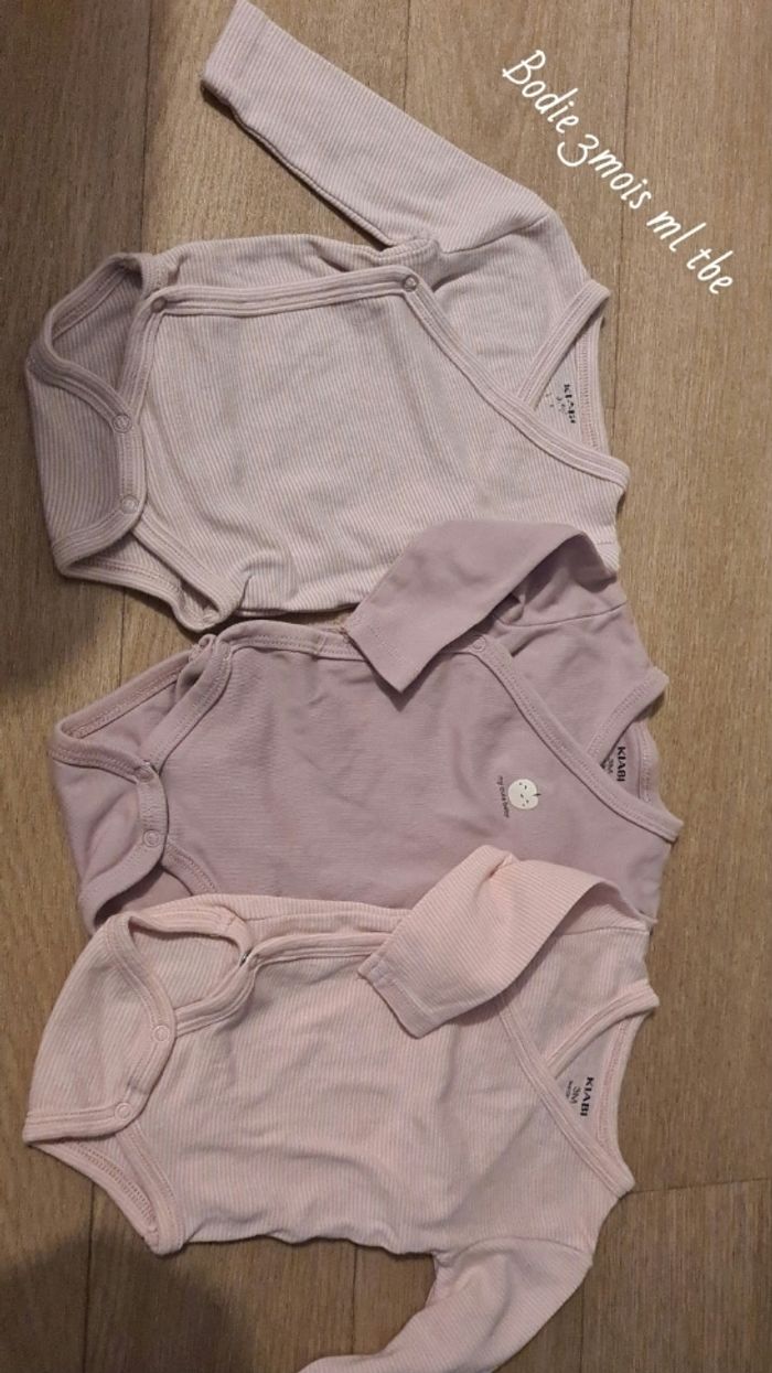 Lot de 3 bodie