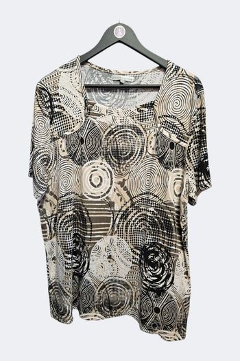 Blouse manches courtes T44 Dolce donna