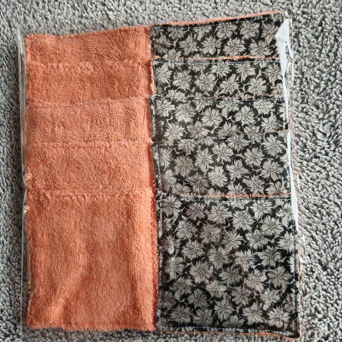 Lingettes double face 12x12 cm - photo numéro 2