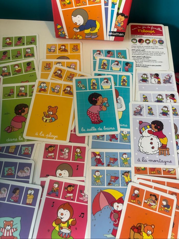 Jeu de  famille t’choupi