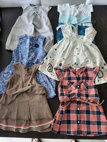 Lot robe courte 18mois