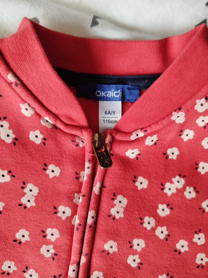 Gilet zippé Okaïdi 6 ans - photo numéro 4