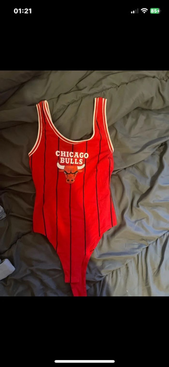 Body rouge Chicago Bulls – Jamais porté