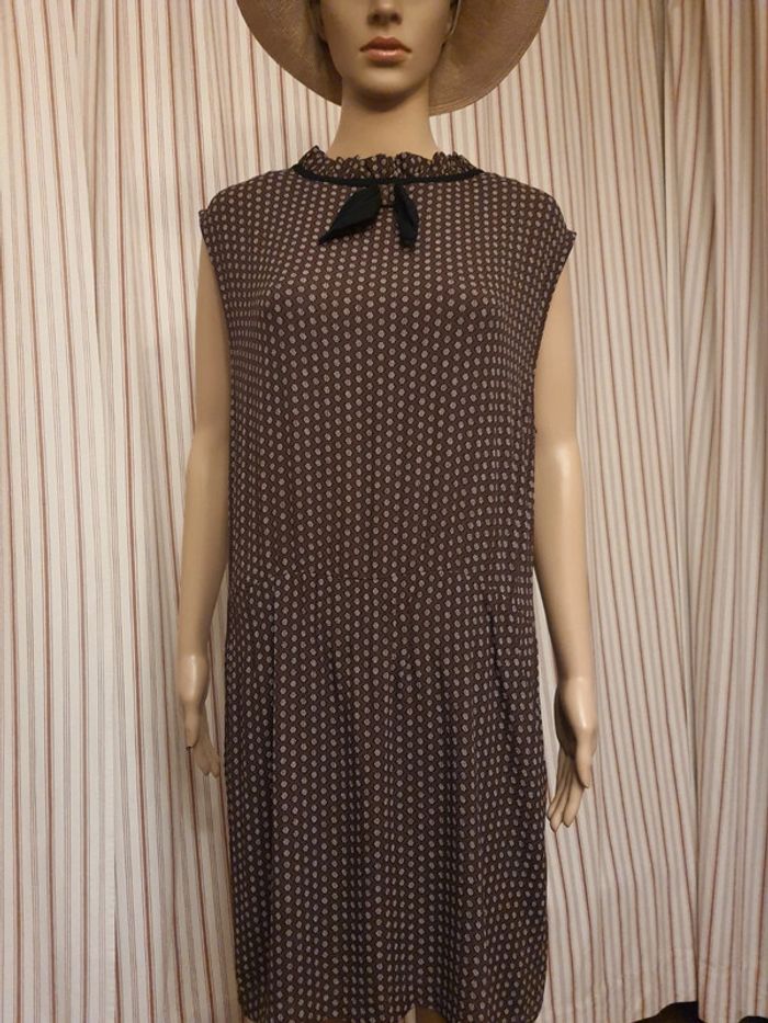 Robe Ganni marron taille XL - photo numéro 9