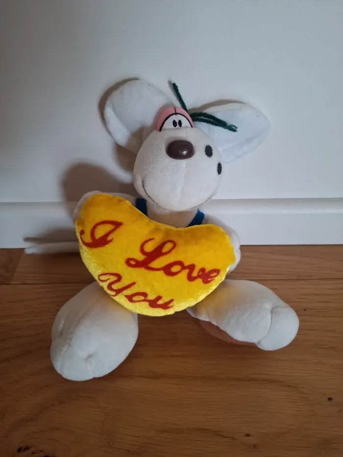 Peluche Diddl I Love You - photo numéro 3