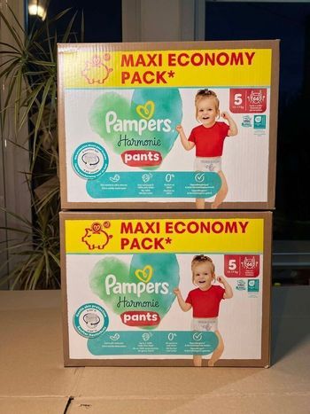 Couche taille 5 Pampers Harmonie taille 5 : 132 pants