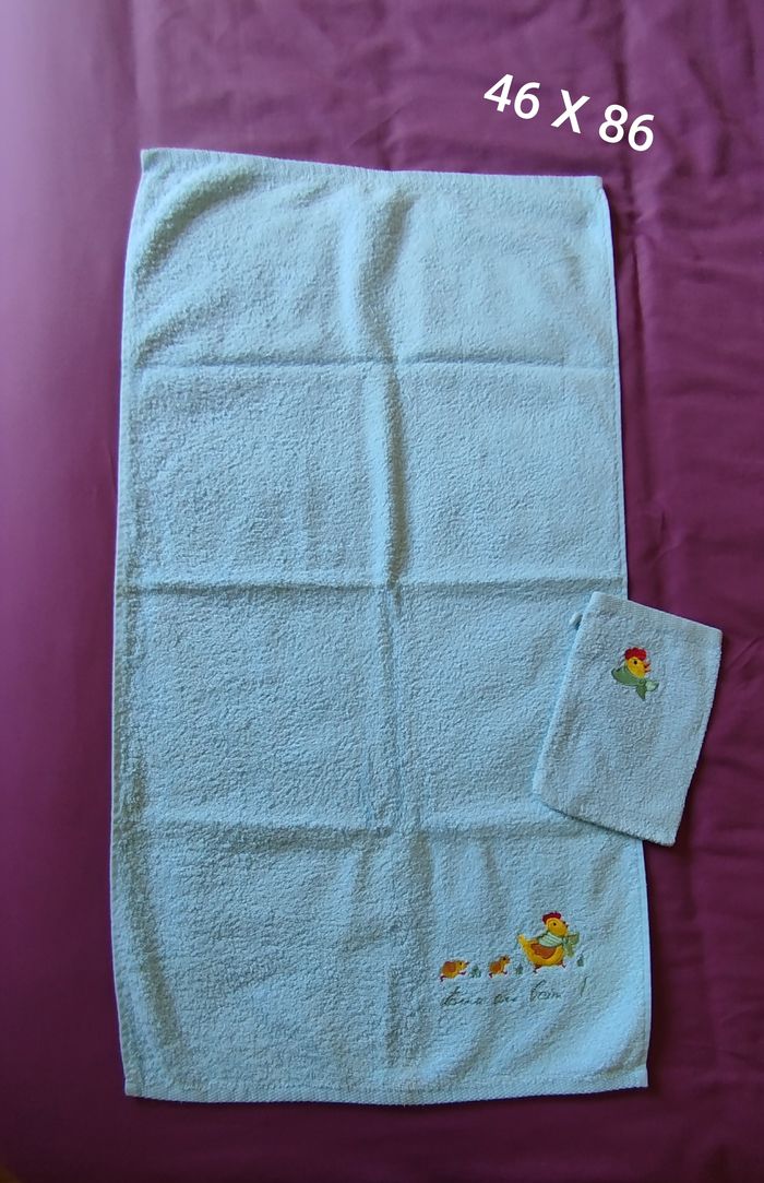 serviette de toilette 46 X 86