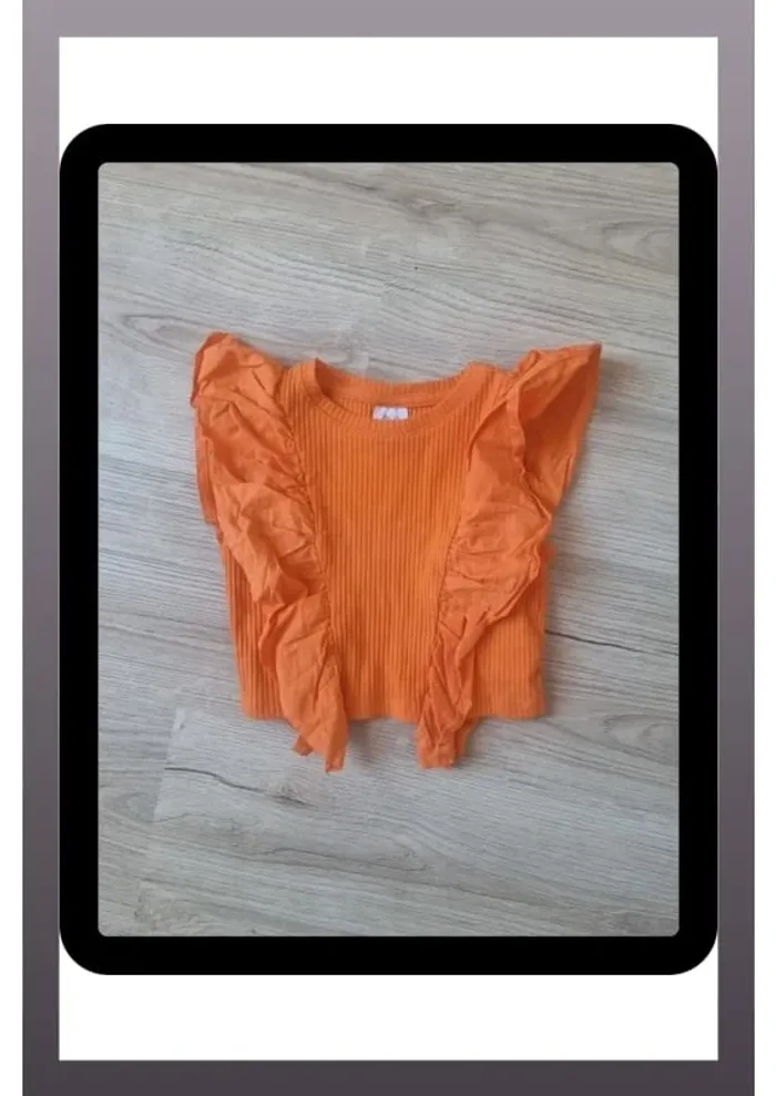Croc top zara