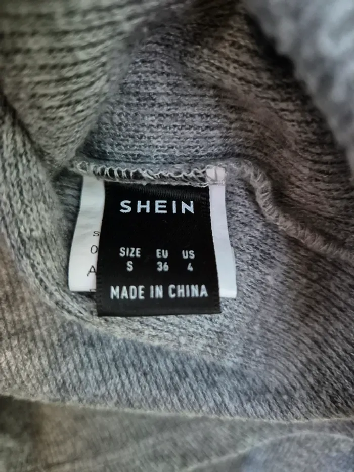 Pull gris Shein - photo numéro 5