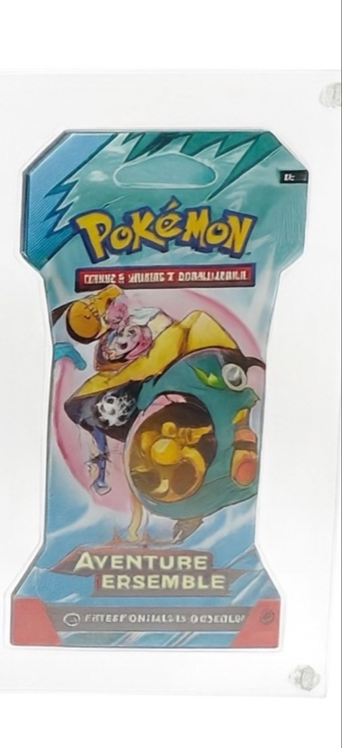 Cadre Plexiglass Haut de Gamme + Artset Pokémon EV09 - Aventures Ensemble - photo numéro 5