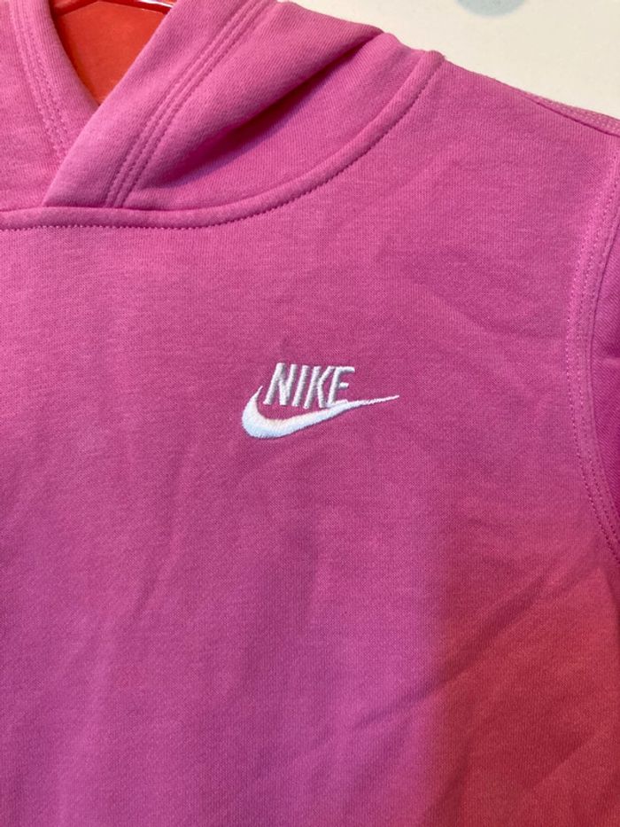 Pull à Capuche Nike Rose - photo numéro 2