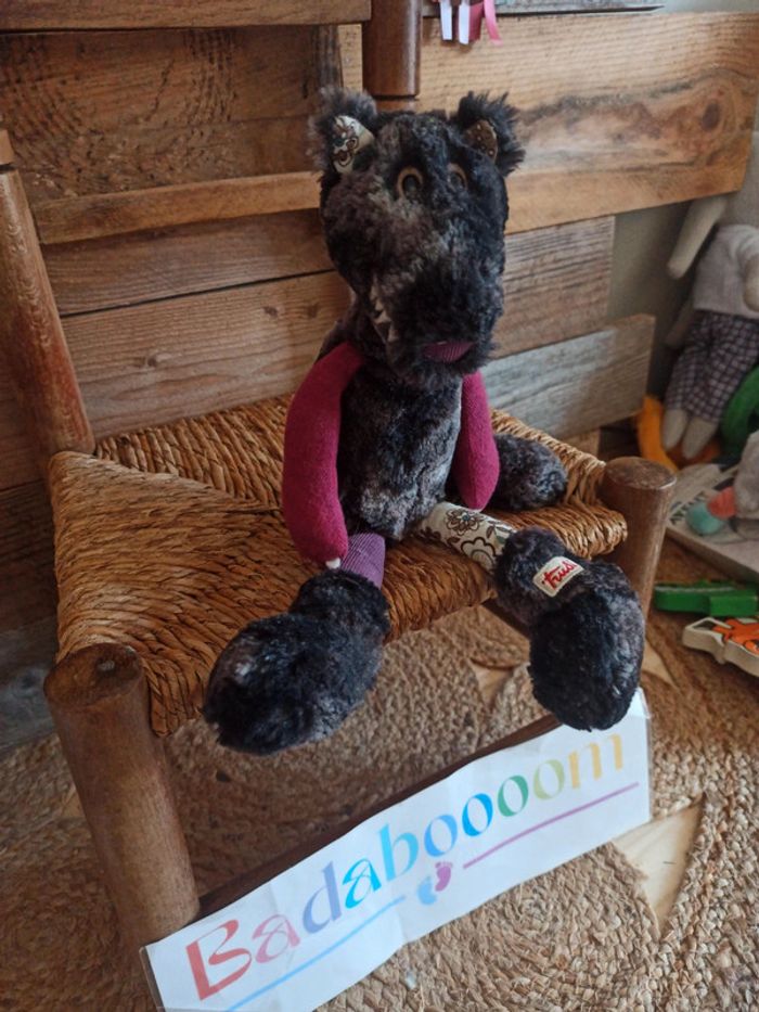 Peluche loup Rufus trudi tbe 33 cm - photo numéro 4