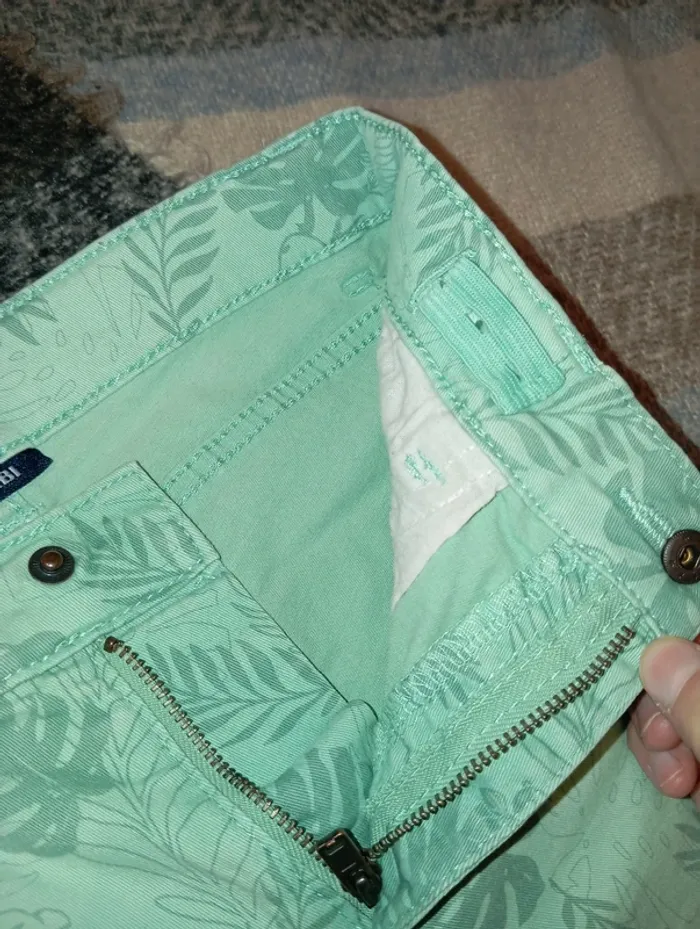 Pantacourt à motifs taille 8 ans - photo numéro 5