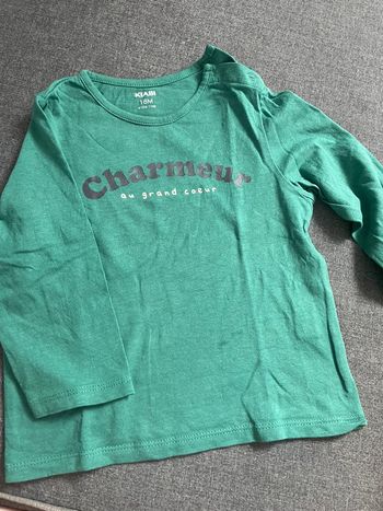 Lot 4 tee-shirts manches longues