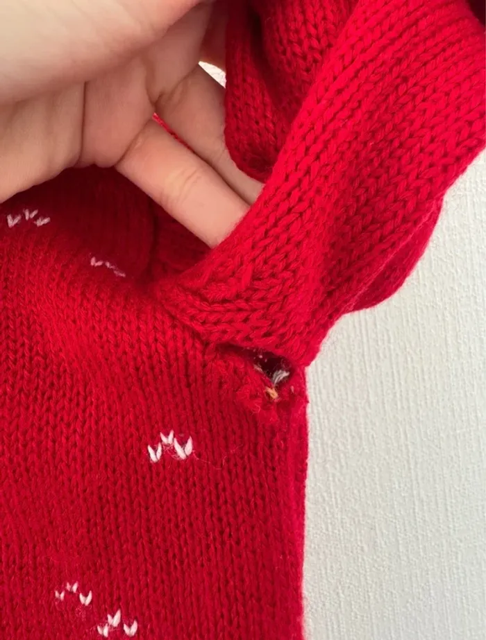 Pull de Noël - taille 6 mois 🌸 - photo numéro 2