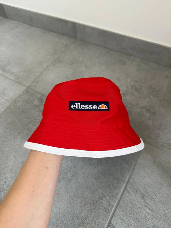 Bob Ellesse réversible neuf bleu et rouge - photo numéro 2