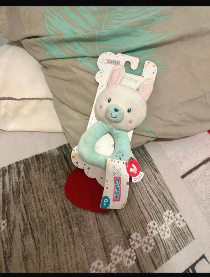 Hochet lapin les petit feeerique🐰