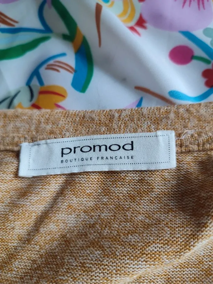 Pull jaune Promod - photo numéro 5
