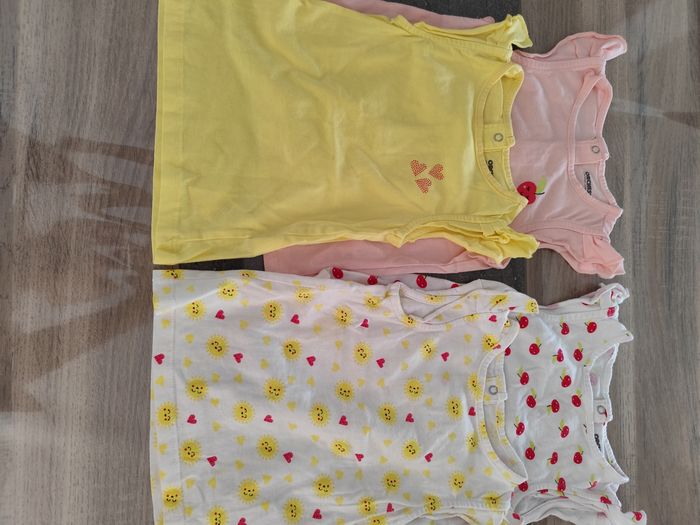 Lots de 4 Tee shirt été