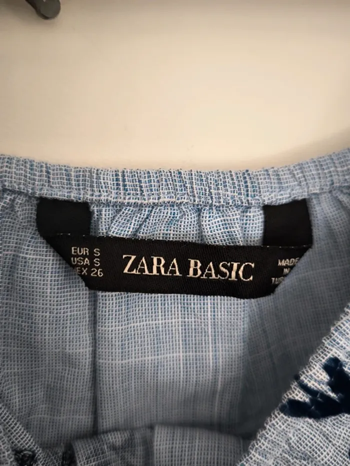 Robe Zara évasé manches bouffantes 36 - photo numéro 10