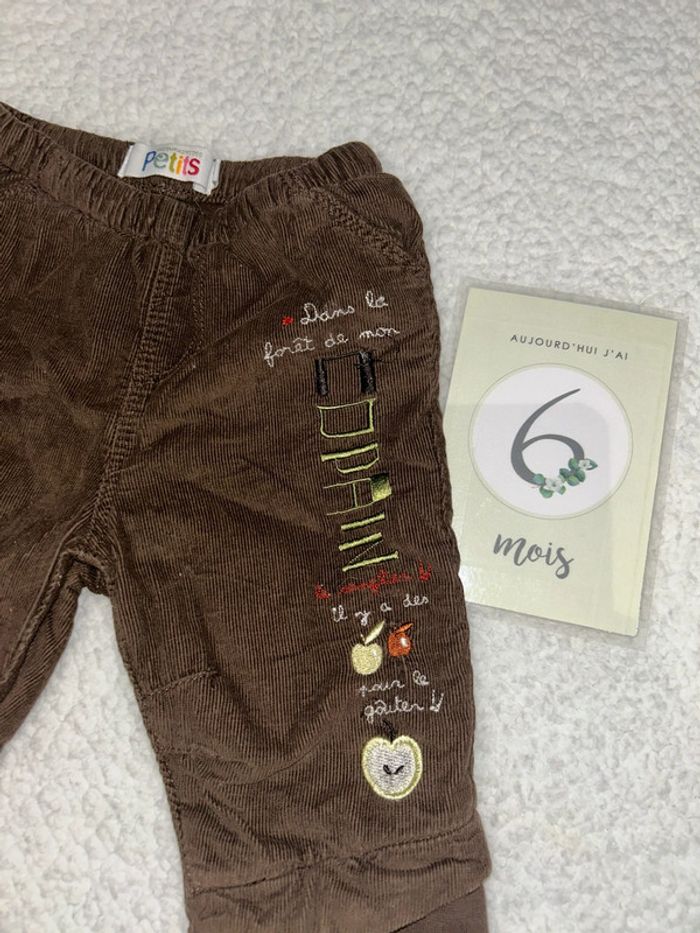 Pantalon velours bebe - photo numéro 2