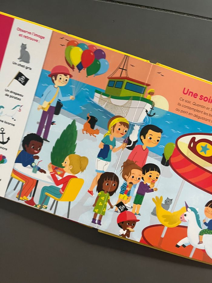 Livre enfant mon tout premier cherche et trouve  la mer - photo numéro 3