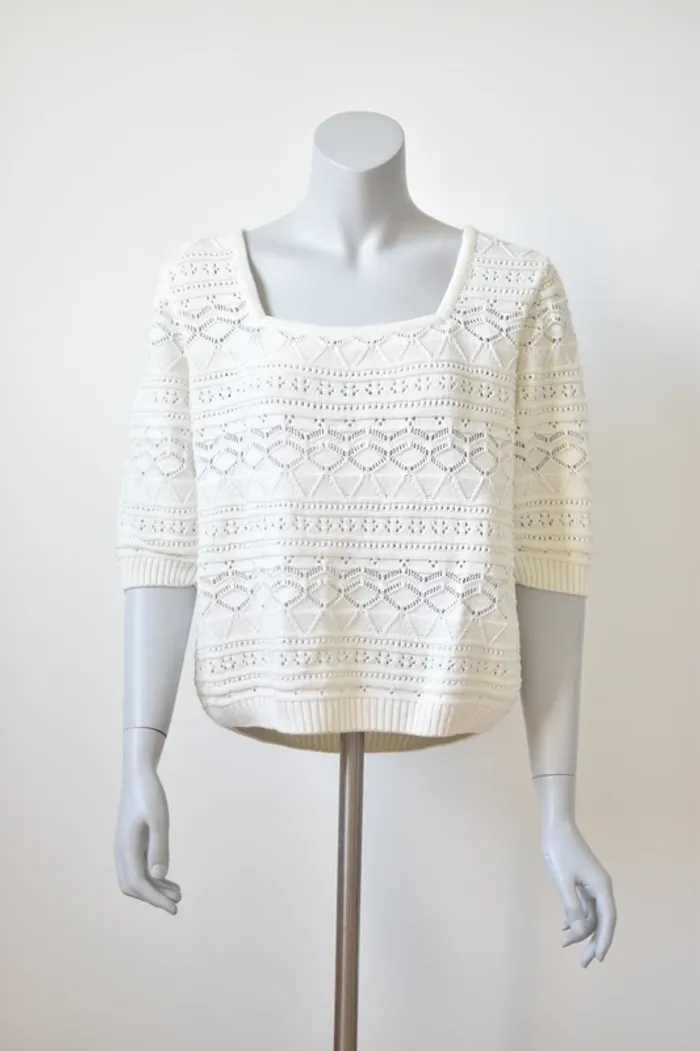 Pull Blanche Porte en taille 38/40 - photo numéro 4