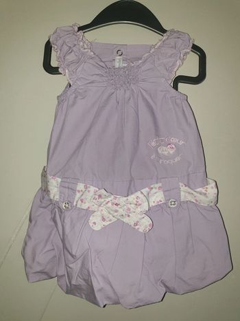 Robe mauve neuve 9 mois