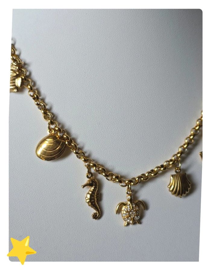 Collier trésors du monde avec breloque - photo numéro 3