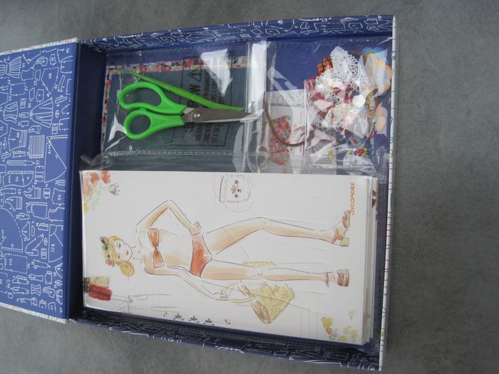 Fashion box neuve 5 planches de stylisme bohème Sycomore - photo numéro 10