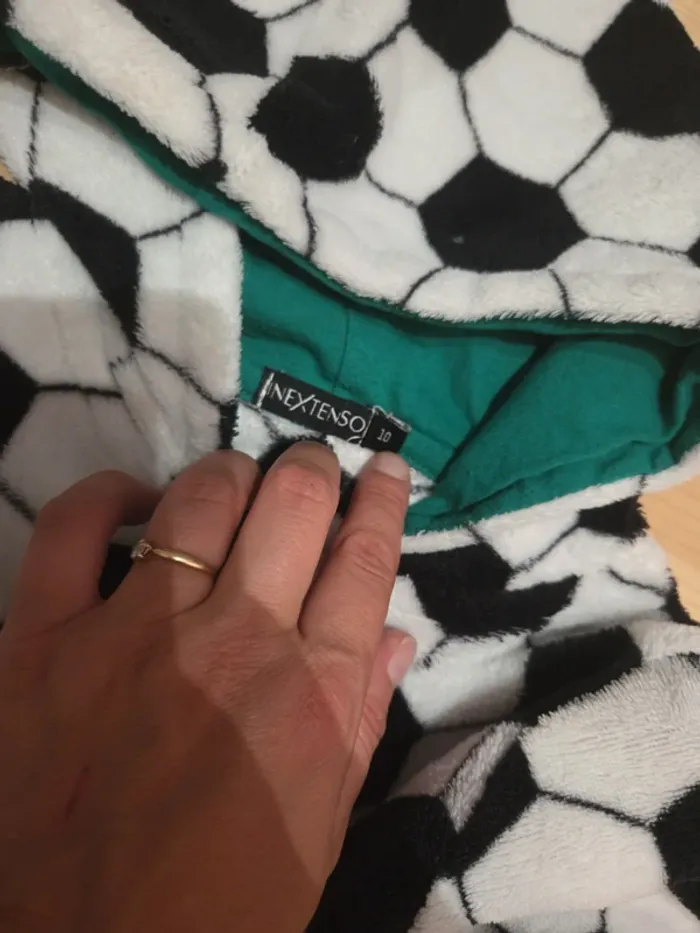 Pyjama pilou pilou 10ans garçon foot - photo numéro 2