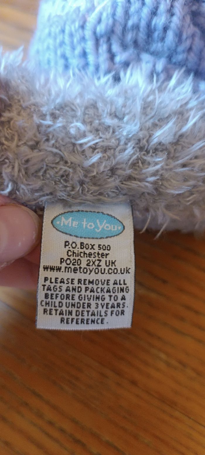 Peluche nounours * me to you - photo numéro 4