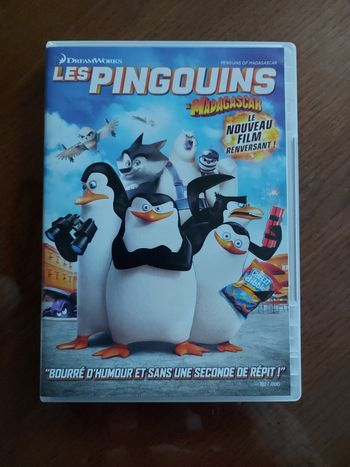 DVD les pingouins de Madagascar