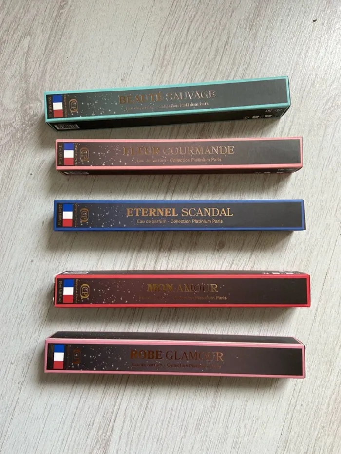 Parfums collection platinium