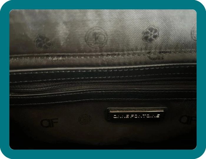 Sac pochette porté main ou épaule façon cuir exotique - Anne Fontaine - photo numéro 10