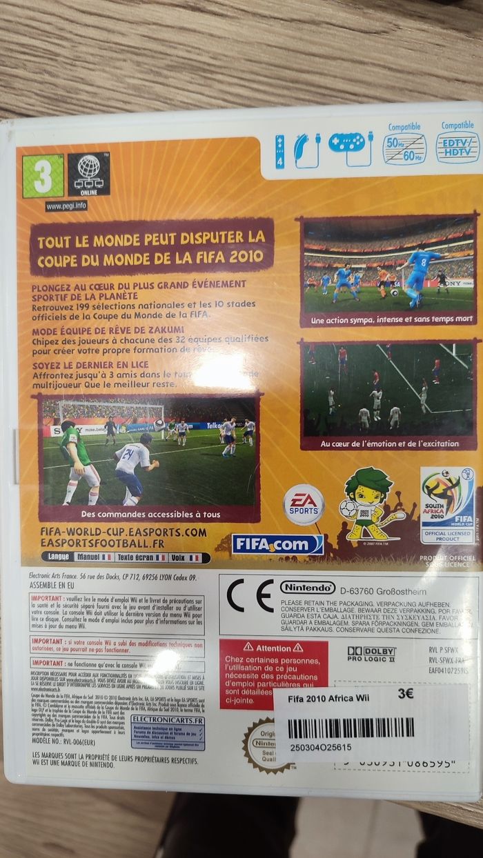 Coupe du monde FIFA 2010 wii - photo numéro 3