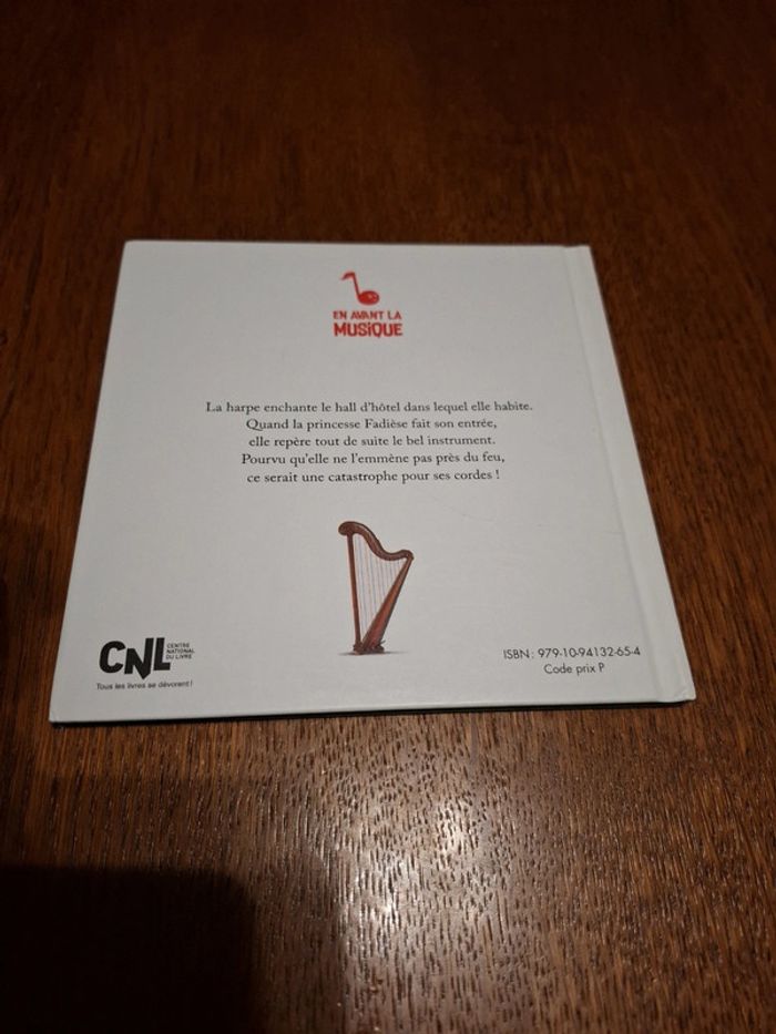 Livre concerto pour harpe chat et poney - photo numéro 2