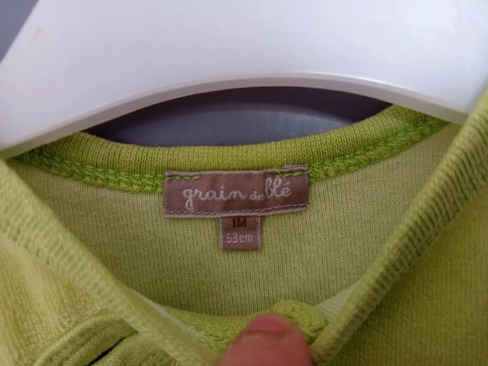 Lot pyjama velours 1 mois - photo numéro 7